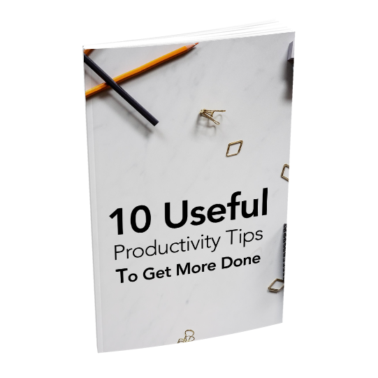 10 Useful Productivity Tips To Get More Done - PLR – Master Resale ...