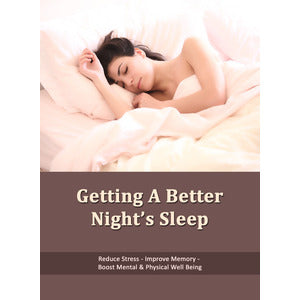 Getting a Better Nights Sleep - PLR