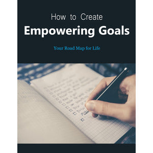 How to Create Empowering Goals - PLR
